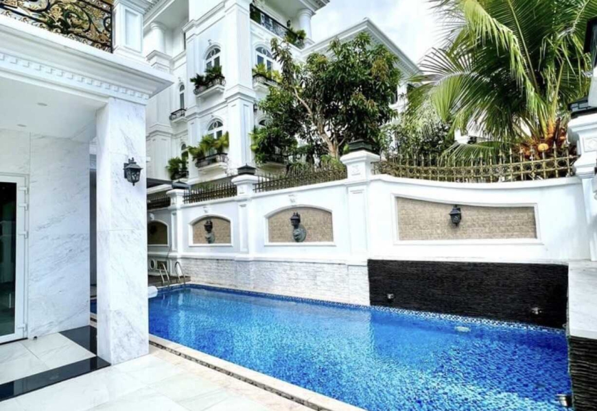0909227199 Bán căn biệt thự siêu vip khu compoud City Land,bảo vệ 24/24,ngay BigC nguyễn thị thập Q7
