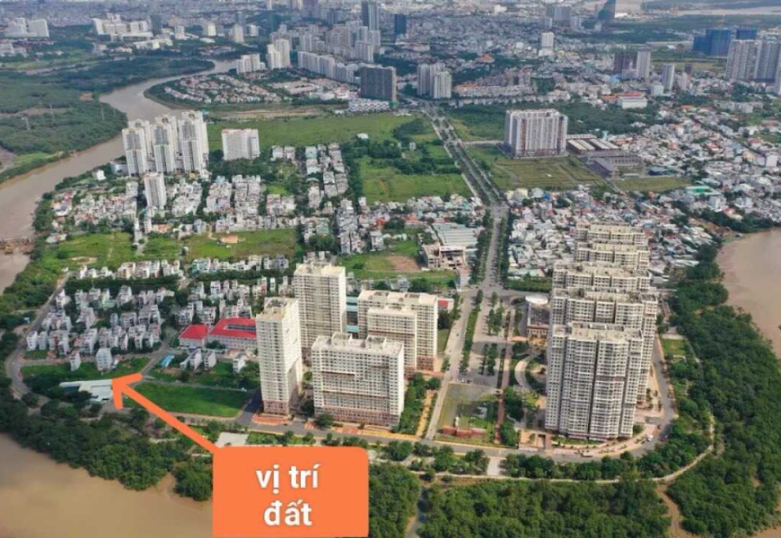 Giá cũ 8,3tỷ..Giá mới 7,65tỷ  Bán lô đất vị trí đẹp dự án KDC - Phú Mỹ Q7, cách Phú Mỹ Hưng 1km. 