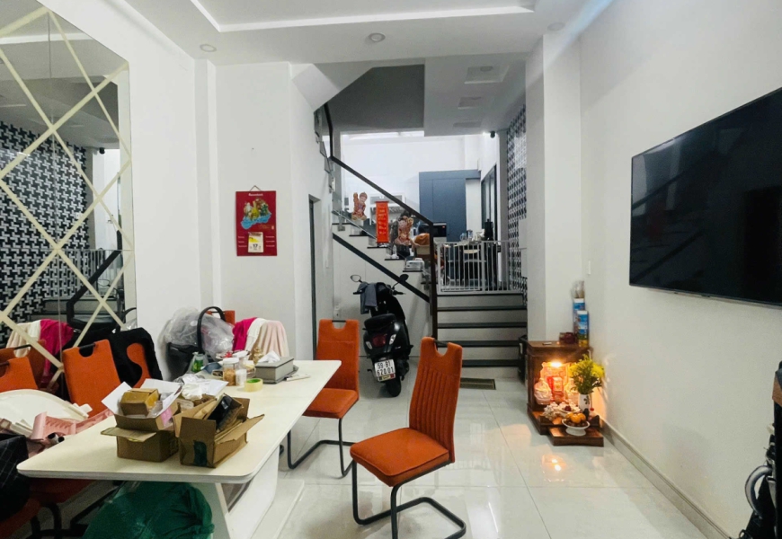Bán nhà hẻm 903 hoàng trọng Mậu,p Tân Hưng Q7