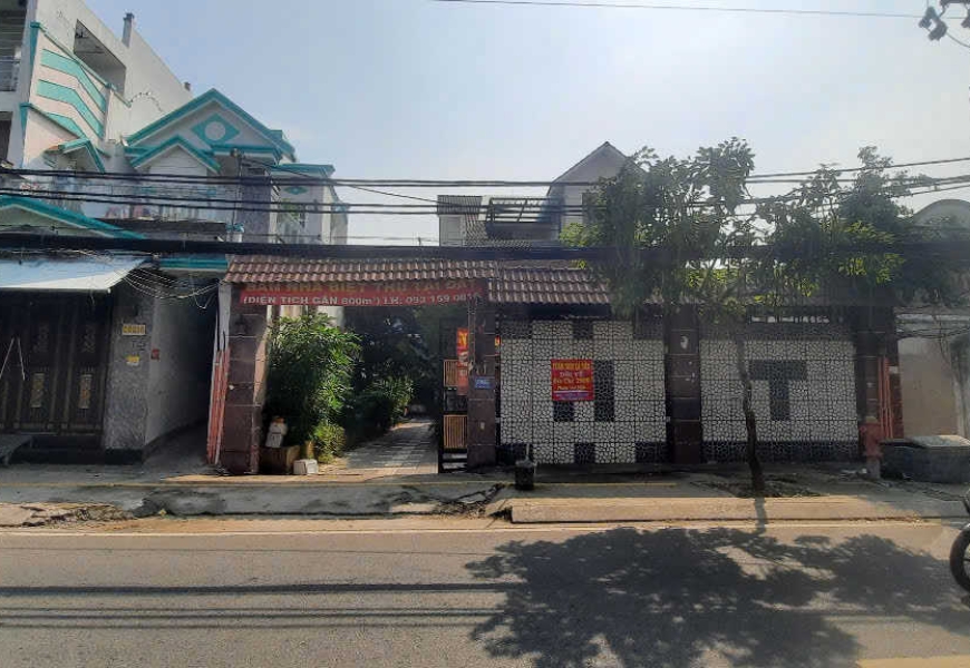 Bán Biệt Thự Sân Vườn Mặt Tiền Đường Phạm Thế Hiển Phường 7 Quận 8