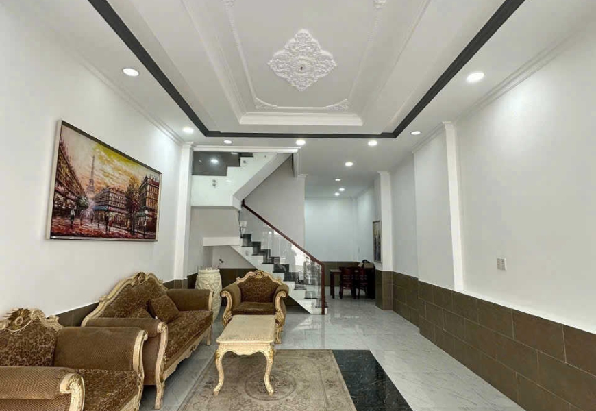 CHO THUÊ NHÀ QUẬN 7  Nhà Hẻm xe hơi Lê Thị Chợ, Phường Phú Thuận
