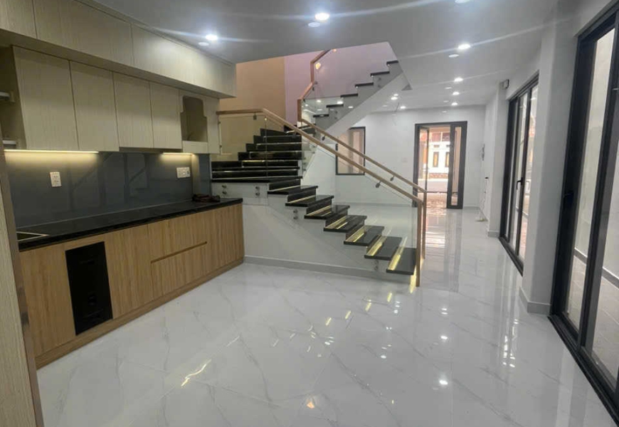 Bán gấp giảm 300tr, nhà mới mặt tiền hẻm 12m, đường Lê Văn Lương, Tân kiểng, Q7
