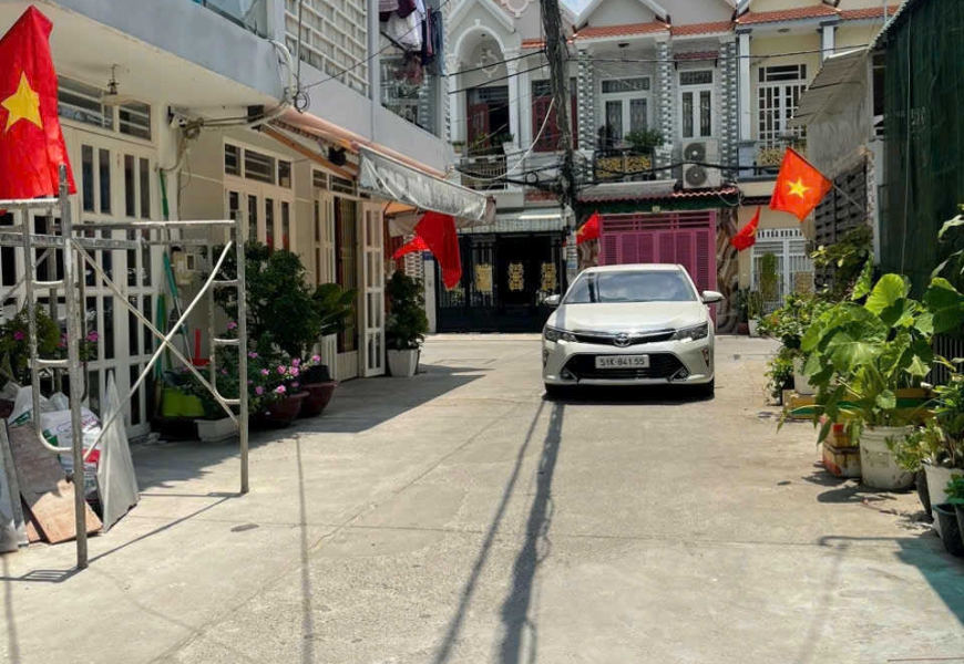 CẦN BÁN NHÀ Ô TÔ NGỦ TRONG NHÀ . VỊ TRÍ KHU DÂN CƯ SAIGON MỚI THÔNG 2295/84 HUỲNH TẤN PHÁT- THỊ TRẤN NHÀ BÈ