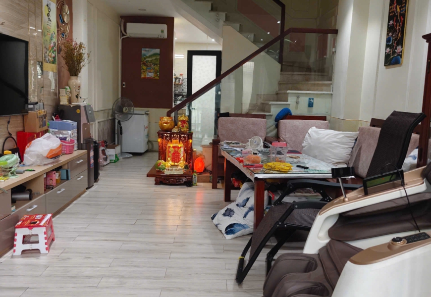 Bán Nhà 2 Mặt Tiền Trước Và Sau, Hẻm Xe Hơi Khu Dân Cư Kiều Đàm, P.Tân Hưng, Quận 7