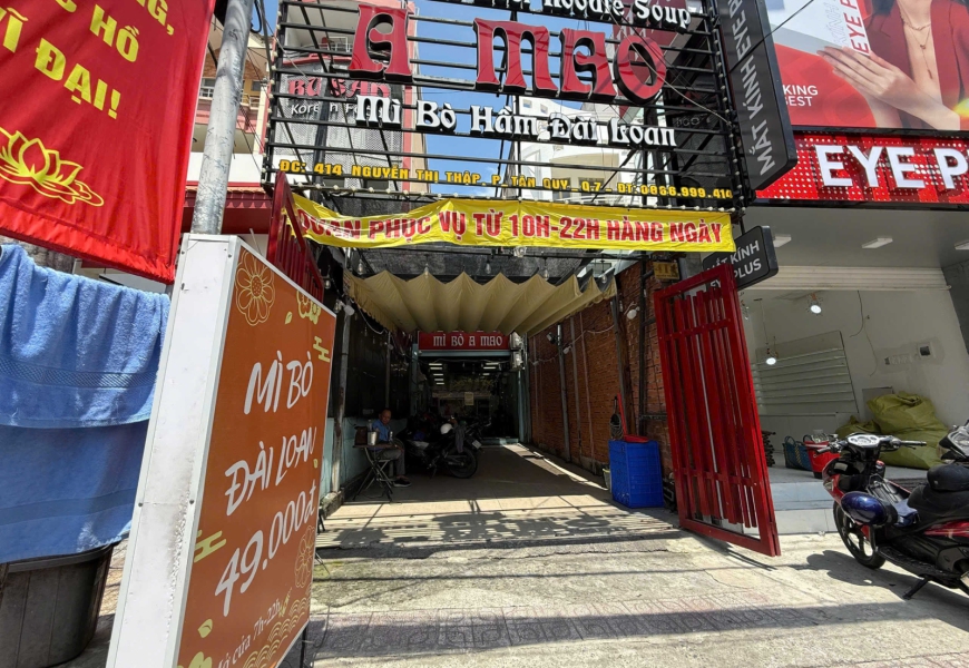 Cho thuê MT kinh doanh Nguyễn Thị Thập - đoạn gần Lotte