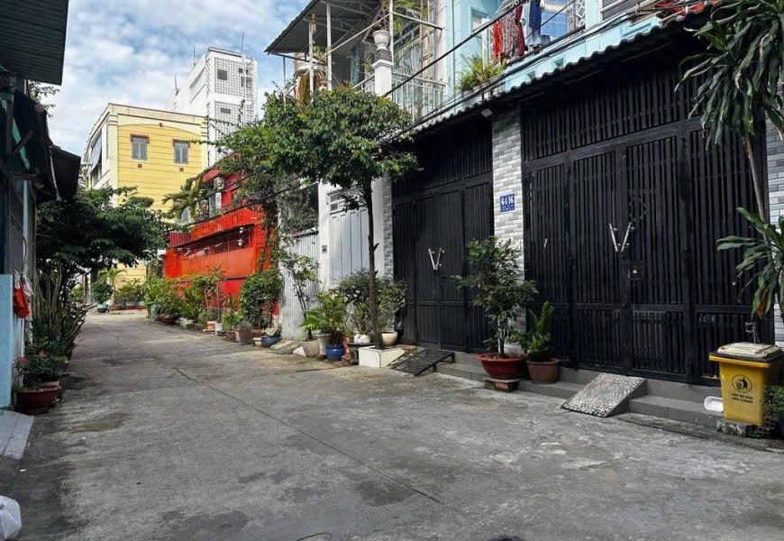 Cho thuê nhà nguyên căn hẻm Tân Mỹ , tân thuận tây