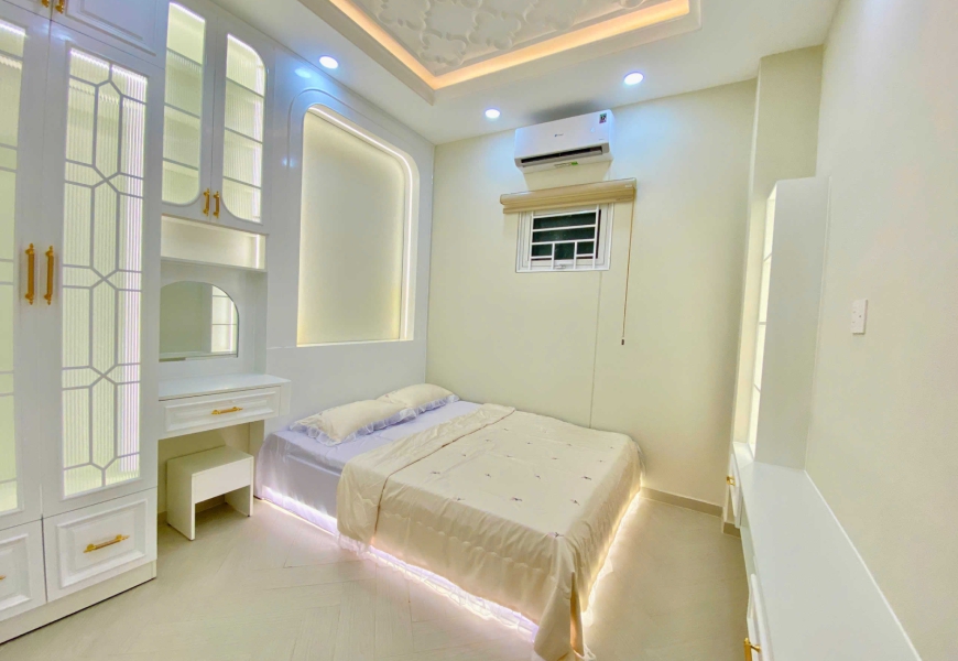 BÁN NHÀ CÁCH HẺM XE HƠI 10m (hẻm 3m trước nhà) – THIẾT KẾ TÂN CỔ ĐIỂN SANG TRỌNG – DỌN VÀO Ở NGAY   HẺM 36/9B (HẺM CŨ 38/24) – TÂN THUẬN TÂY (HUỲNH TẤN PHÁT .P TÂN THUẬN -TP.HCM)