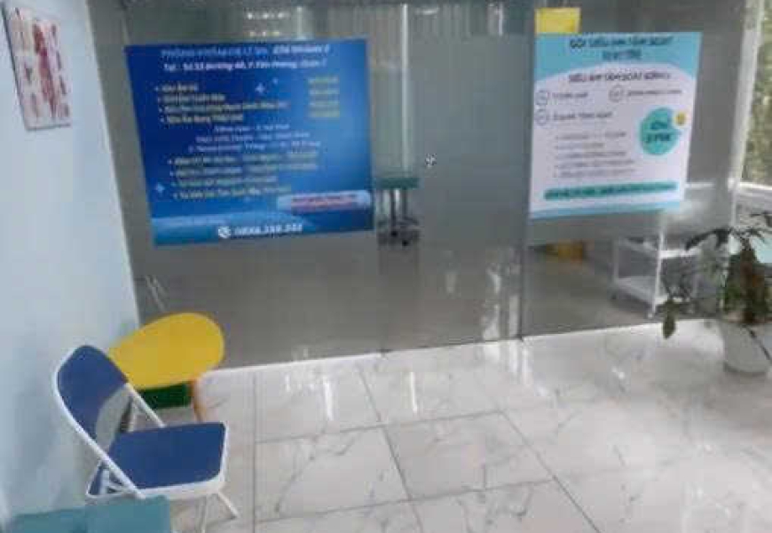 Cho thuê nguyên tầng 1 trong toà nhà văn phòng - đường 40- An Phú Hưng- Tân Quy đông