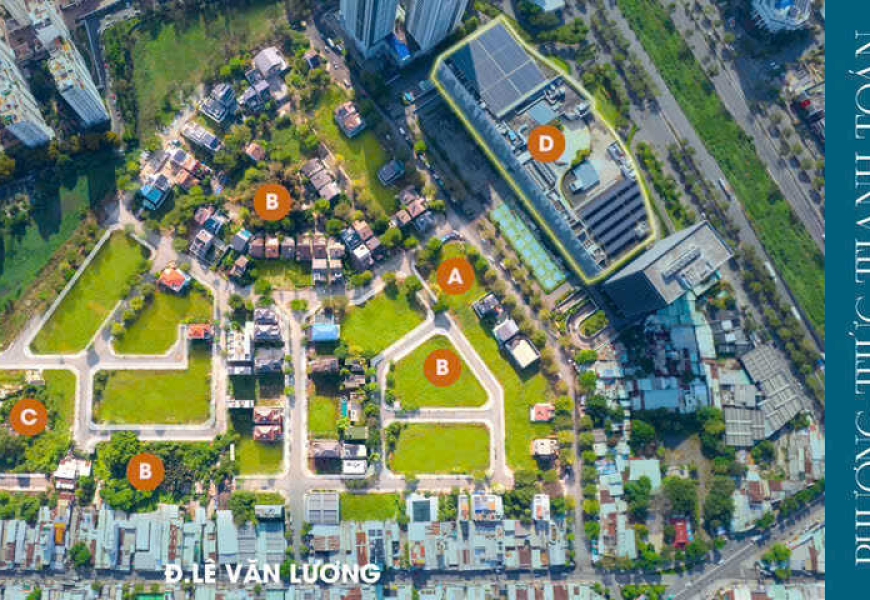 Mở bán 7 lô đất nền nhà phố Sadeco vivo city,ngay đối diện Trung Tâm Thương Mại ViVo