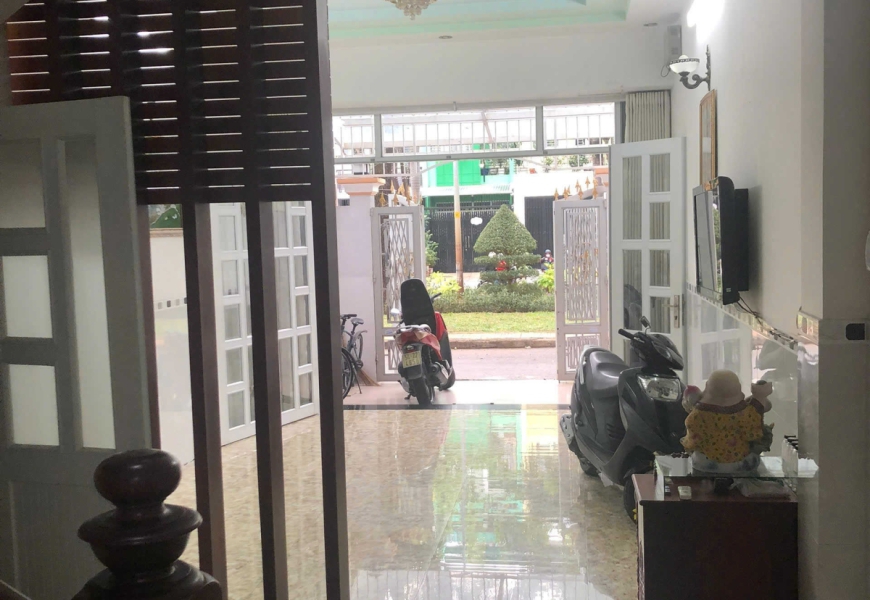CHO THUÊ 2 SÀN TẦNG TRỆT VÀ LẦU 1 khu Tân Quy Đông, P. Tân Phong, View Cây Xanh