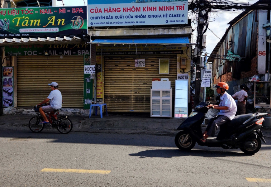 CHO THUÊ NHÀ NGUYÊN CĂN MT ĐƯỜNG SỐ KINH DOANH LÂM VĂN BỀN