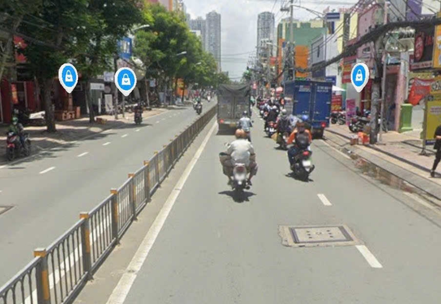 CHO THUÊ NHÀ MẶT TIỀN ĐƯỜNG NGUYỄN THỊ THẬP, QUẬN 7
