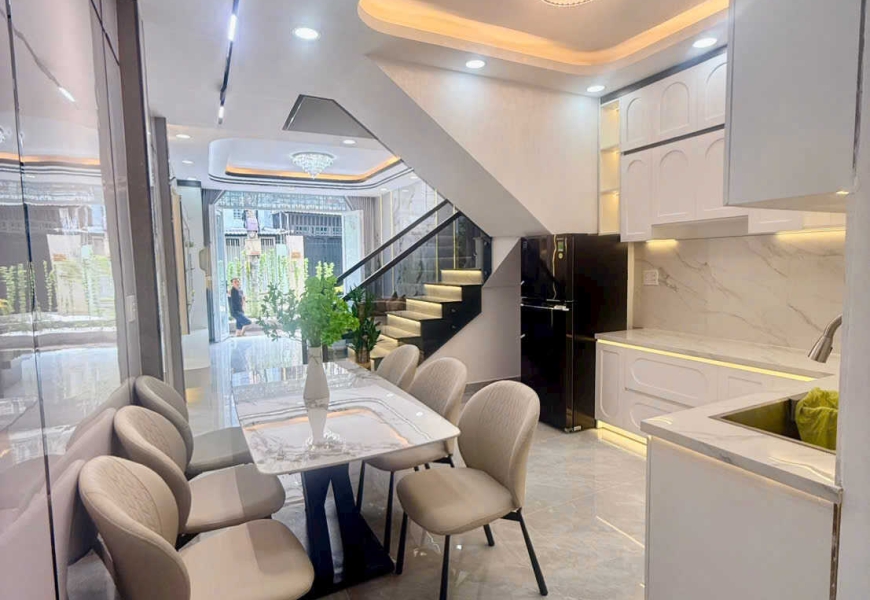 Nhà Phố Hẻm 1942 Xe Hơi Đường Huỳnh Tấn Phát, Nhà Bè - 4m x 14m5 - 5ty690TL - Cách Phú Mỹ Hưng 5Phút