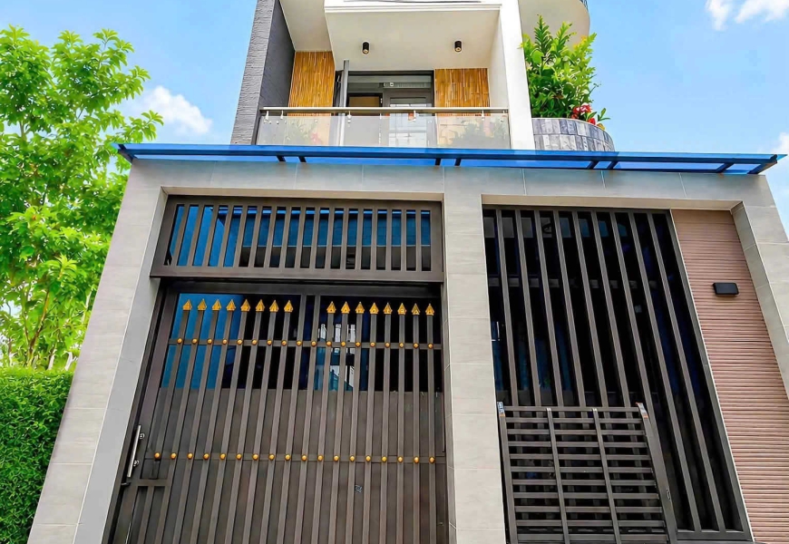 Bán Nhà Mới Đẹp Góc 2 Mặt Tiền Đường Huỳnh Tấn Phát, Quận 7 - Cạnh Phú Mỹ Hưng - vị trí 1283/ Huỳnh tấn phát ,quận 7