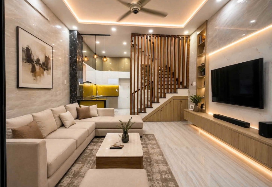 Bán Nhà Mới Đẹp Góc 2 Mặt Tiền Đường Huỳnh Tấn Phát, Quận 7 - Cạnh Phú Mỹ Hưng - vị trí 1283/ Huỳnh tấn phát ,quận 7
